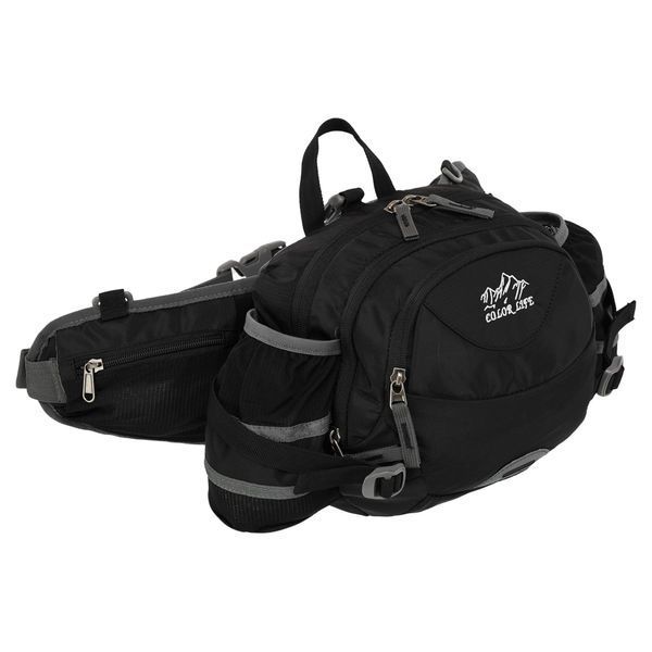 Сумка на пояс спортивная многофункциональная 3в1 COLOR LIFE WAIST BAG TY-5335 цвета в ассортименте TY-5335 фото