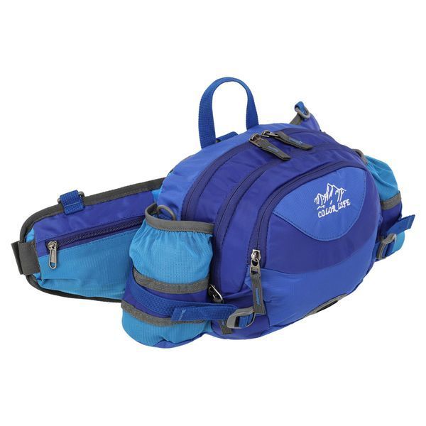 Сумка на пояс спортивная многофункциональная 3в1 COLOR LIFE WAIST BAG TY-5335 цвета в ассортименте TY-5335 фото