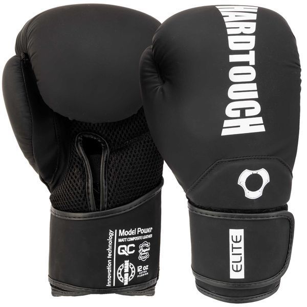 Перчатки боксерские на липучке PU HARD TOUCH BO-5229 10-14унций цвета в ассортименте 14 унции BO-5229 фото