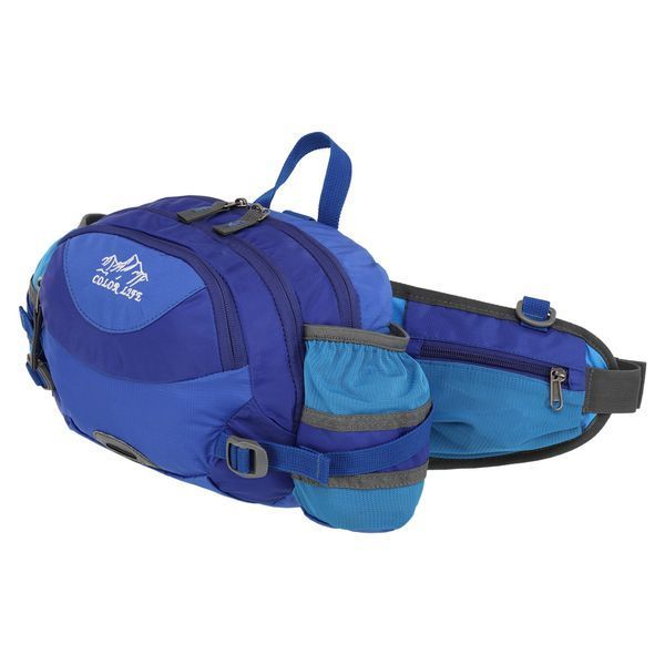 Сумка на пояс спортивная многофункциональная 3в1 COLOR LIFE WAIST BAG TY-5335 цвета в ассортименте TY-5335 фото