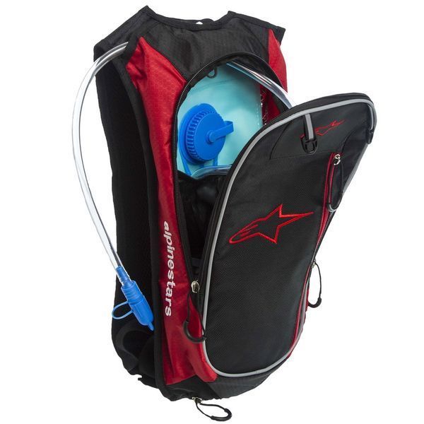 Моторюкзак с гидратором Alpinestar MS-5122-AR 49x16x8см черный-красный MS-5122-AR фото