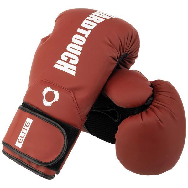 Перчатки боксерские на липучке PU HARD TOUCH BO-5229 10-14унций цвета в ассортименте 14 унции BO-5229 фото