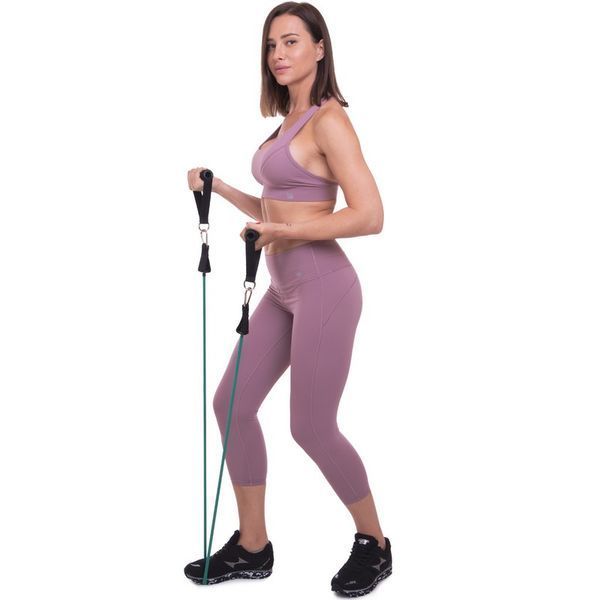 Эспандер многофункциональный для фитнеса 5 жгутов Resistance Band SP-Sport FI-801 в чехле разноцветный FI-801 фото