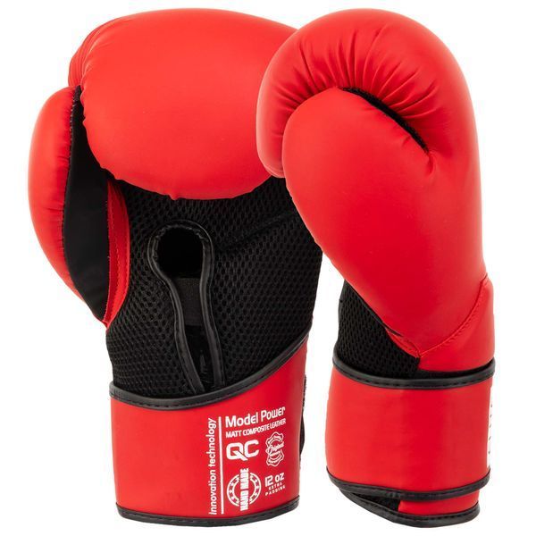 Перчатки боксерские на липучке PU HARD TOUCH BO-5229 10-14унций цвета в ассортименте 14 унции BO-5229 фото