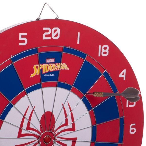 Дартс из прессованной бумаги 6 дротиков и мишень JOEREX MARVEL SPIDERMAN JMBB19028-S 43см JMBB19028-S фото