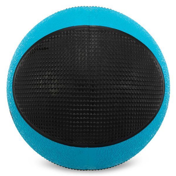 М'яч медичний медбол Medicine Ball LiveUp LP8112-9 9кг чорний-синій LP8112-9 фото
