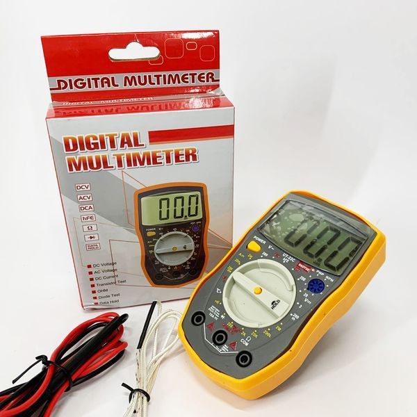 Мультиметр HAOYUE DT-33C Измерение: V(AC/DC), A(AC/DC), &Omega;, hFE, звонки. Функции: Data Hold, тест диодов ws24543 фото