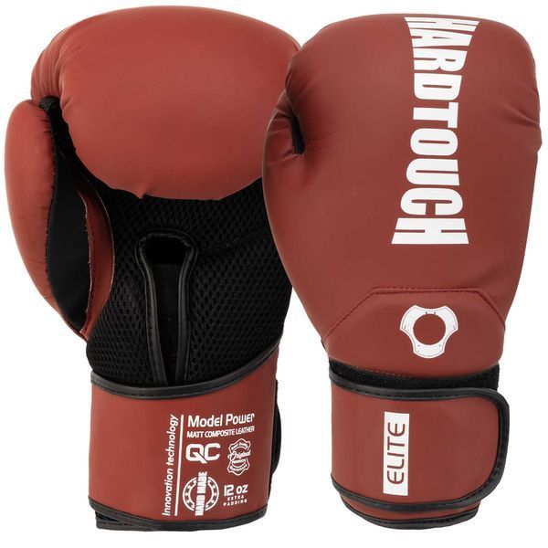 Перчатки боксерские на липучке PU HARD TOUCH BO-5229 10-14унций цвета в ассортименте 14 унции BO-5229 фото