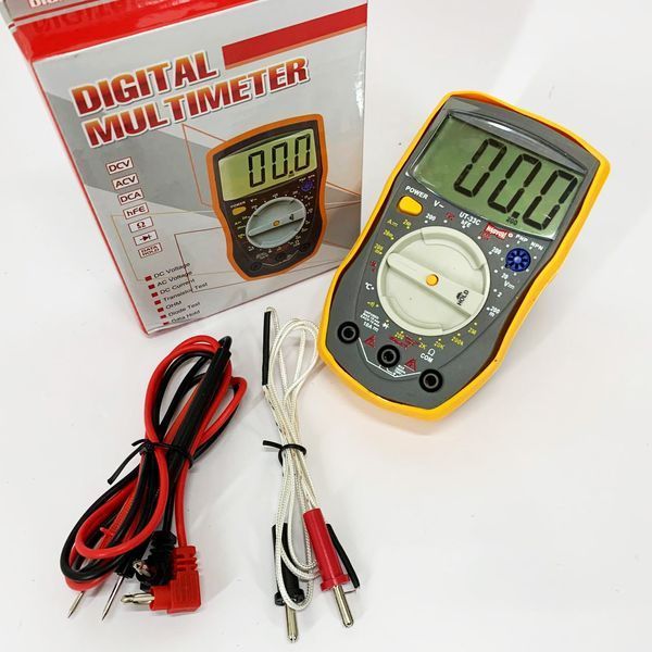 Мультиметр HAOYUE DT-33C Измерение: V(AC/DC), A(AC/DC), &Omega;, hFE, звонки. Функции: Data Hold, тест диодов ws24543 фото