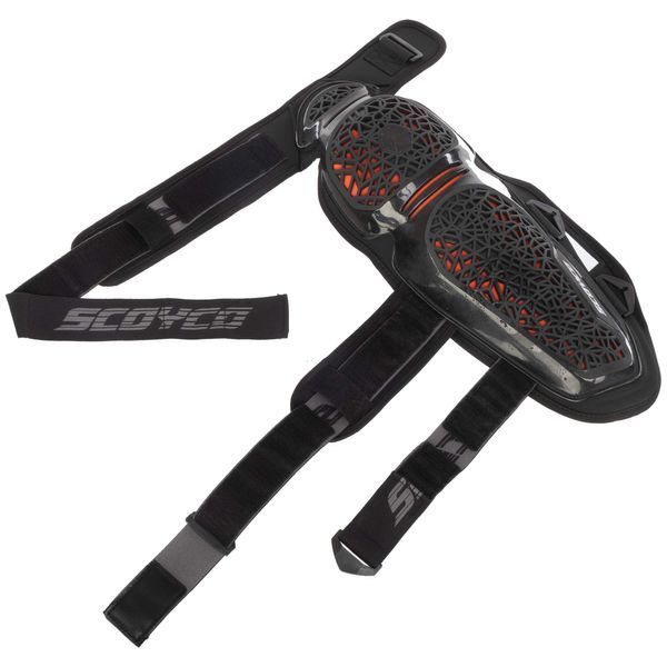Комплект мотозащиты наколенники и налокотники SCOYCO K30H30 черный S K30H30 фото
