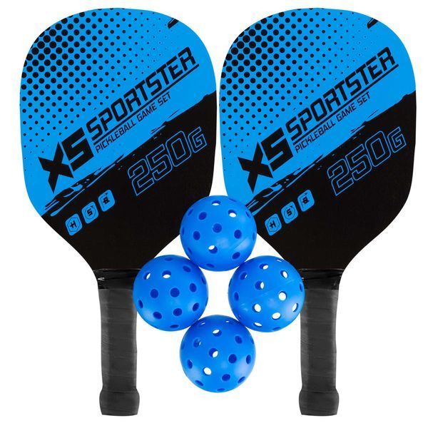 Набор для пиклбола XS-SPORTSTER C-5322 2 ракетки 4 мяча с чехлом C-5322 фото