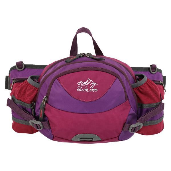 Сумка на пояс спортивная многофункциональная 3в1 COLOR LIFE WAIST BAG TY-5335 цвета в ассортименте TY-5335 фото
