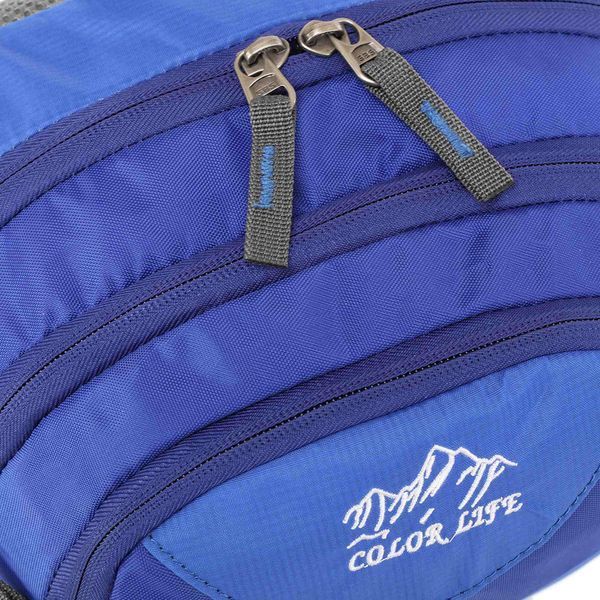 Сумка на пояс спортивная многофункциональная 3в1 COLOR LIFE WAIST BAG TY-5335 цвета в ассортименте TY-5335 фото