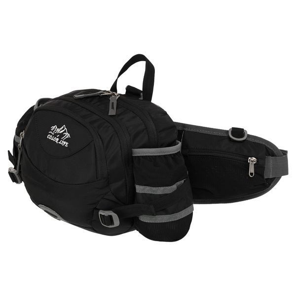 Сумка на пояс спортивная многофункциональная 3в1 COLOR LIFE WAIST BAG TY-5335 цвета в ассортименте TY-5335 фото