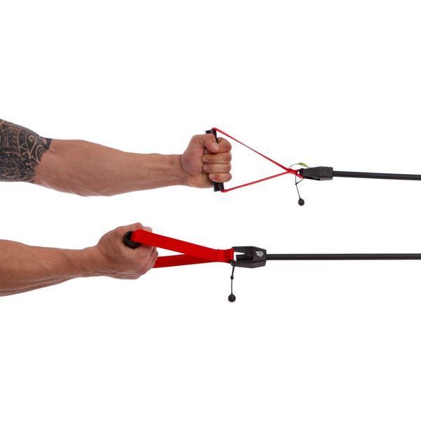 Тренажер для плавания с ручками для тренировки гребка MadWave ROWER TRAINER DRY M077109 длина 1,2м цвета в ассортименте 1,3-3,6 кг M077109 фото