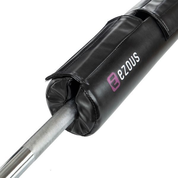 Накладка на гриф штанги смягчающая BARBELL PAD EZOUS L-01 черный L-01 фото