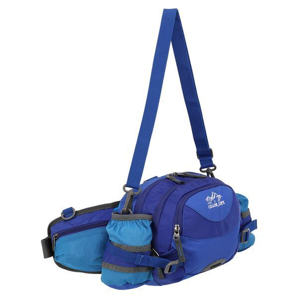 Сумка на пояс спортивная многофункциональная 3в1 COLOR LIFE WAIST BAG TY-5335 цвета в ассортименте TY-5335 фото