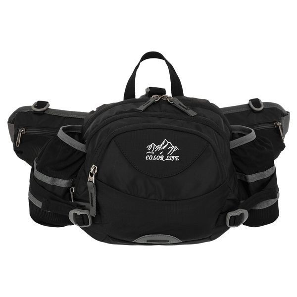 Сумка на пояс спортивная многофункциональная 3в1 COLOR LIFE WAIST BAG TY-5335 цвета в ассортименте TY-5335 фото