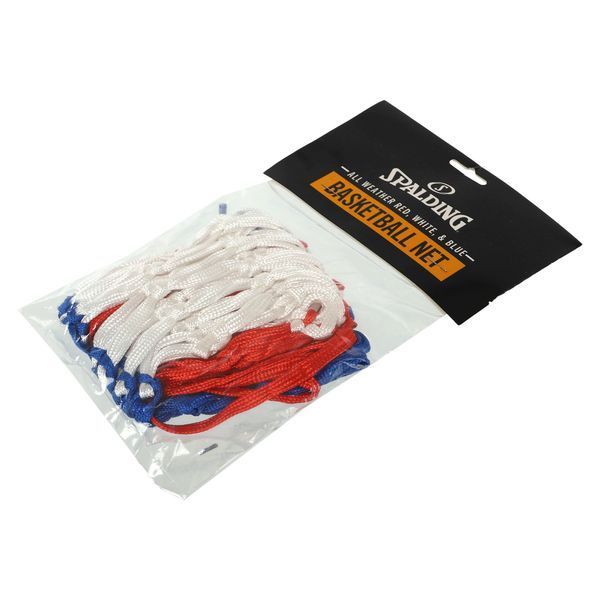 Сетка баскетбольная SPALDING 8279SPCN ALL WEATHER 1шт красный-белый-синий 8279SPCN фото