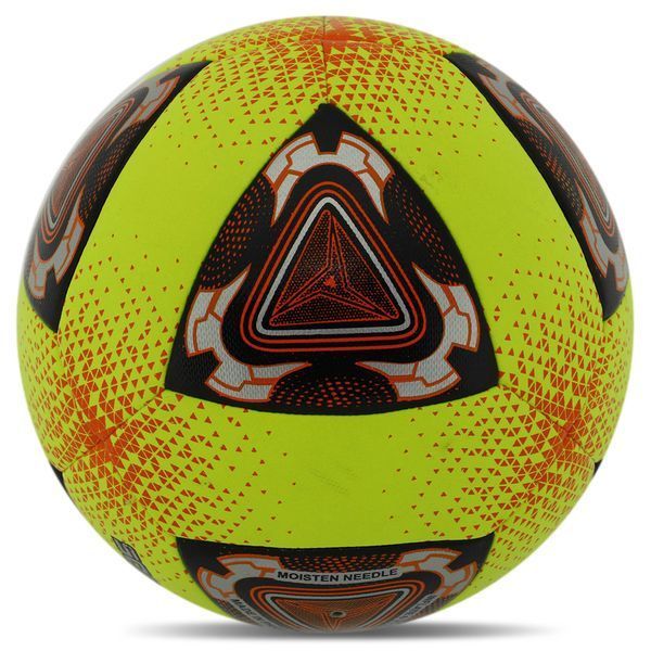 М'яч футбольний HIBRED SOCCER STAR FB-6037 №5 PU жовтий FB-6037 фото