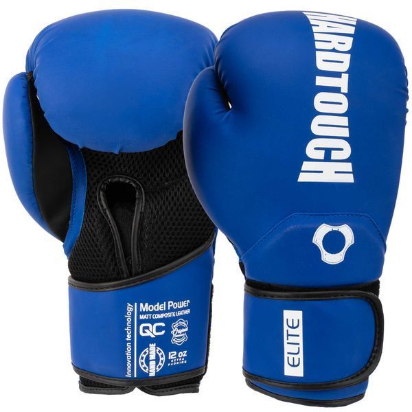 Перчатки боксерские на липучке PU HARD TOUCH BO-5229 10-14унций цвета в ассортименте 14 унции BO-5229 фото