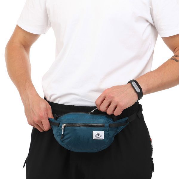 Сумка на пояс спортивная складная водонепроницаемая WATER-RESISTANT COMPACT WAIST BAG 4Monster H-SHP 2л цвета в ассортименте H-SHP фото