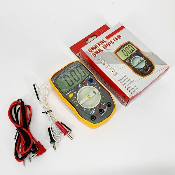 Мультиметр HAOYUE DT-33C Измерение: V(AC/DC), A(AC/DC), &Omega;, hFE, звонки. Функции: Data Hold, тест диодов ws24543 фото