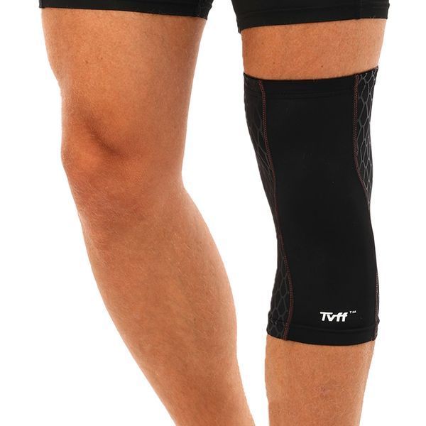 Наколенник спортивный эластичный компрессионный TVFF 901501 S-XL 1шт черный 901501 фото