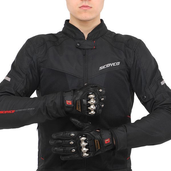 Мотоперчатки MADBIKE MAD-57 L-2XL черный L MAD-57 фото
