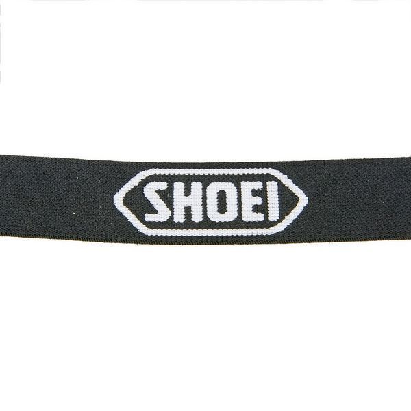 Шнурок ремешок лента для ключей телефона бейджа на шею с логотипом SHOEI M-4559-21 50см черный-белый M-4559-21 фото