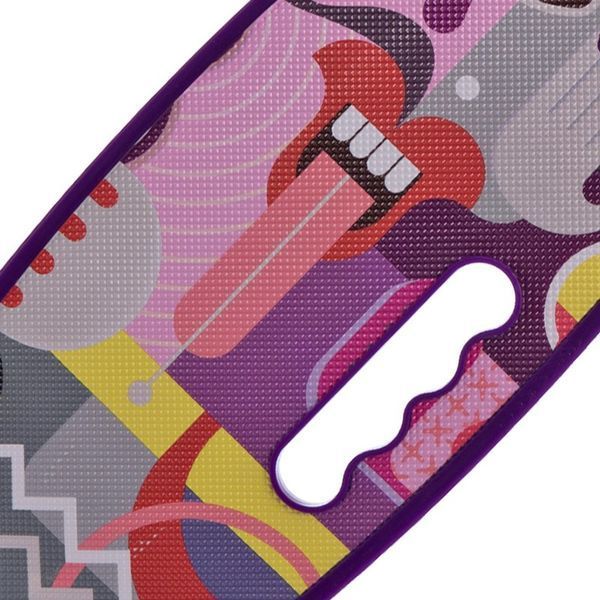 Пенни борд Penny Board круизер пластиковый со светящимися колесами и ручкой для переноски 24' SP-Sport HB-31B-4 фиолетовый HB-31B-4 фото