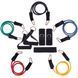 Эспандер многофункциональный для фитнеса 5 жгутов Resistance Band SP-Sport FI-801 в чехле разноцветный FI-801 фото 1