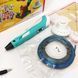 3D ручка Smart 3D Pen 2 c LCD дисплеем, Интересная ручка 3д для детей, Оригинальная. Цвет: голубой ws78385-1 фото 43