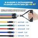 Еспандер гума для зарядок exercise pipe, еспандер гумовий джгут вправи, Фітнес гумки 5 в 1 ws79339 фото 34