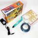 3D ручка Smart 3D Pen 2 c LCD дисплеем, Интересная ручка 3д для детей, Оригинальная. Цвет: голубой ws78385-1 фото 44