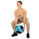 М'яч медичний медбол Medicine Ball LiveUp LP8112-9 9кг чорний-синій LP8112-9 фото 8