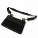 Молодіжна тактична сумка для патчів на плече з 4 кишенями black ws86258 фото 6