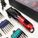 Акумуляторна машинка для стрижки VGR V-026 RED. Колір: червоний ws37322-1 фото 12