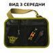 Молодіжна тактична сумка для патчів на плече з 4 кишенями black ws86258 фото 3