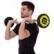 Штанга нерозбірна з фіксованою вагою вигнута поліуретанова Zelart Urethane Barbell TA-2690-20 довжина-104см 20кг чорний-салатовий TA-2690-20 фото 13