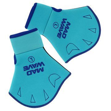 Акваперчатки для аквафитнеса Aquafitness gloves MadWave M082906 бирюзовый L M082906 фото