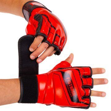 Перчатки для смешанных единоборств MMA FISTRAGE VL-4296 S-XL цвета в ассортименте M VL-4296 фото