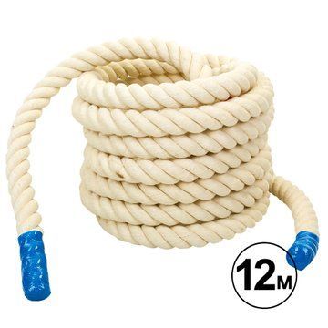 Канат для кроссфита Combat Battle Rope SP-Planeta R-6227-12 12м белый R-6227-12 фото