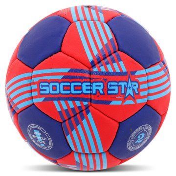 Мяч гандбольный SOCCER STAR HB-4530-2 размер 2 красный-синий HB-4530-2 фото