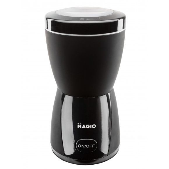 Кофемолка MAGIO MG-205 200 Вт, Кофемолка бытовая электрическая, Портативная кофемолка, Измельчитель кофе ws36422 фото