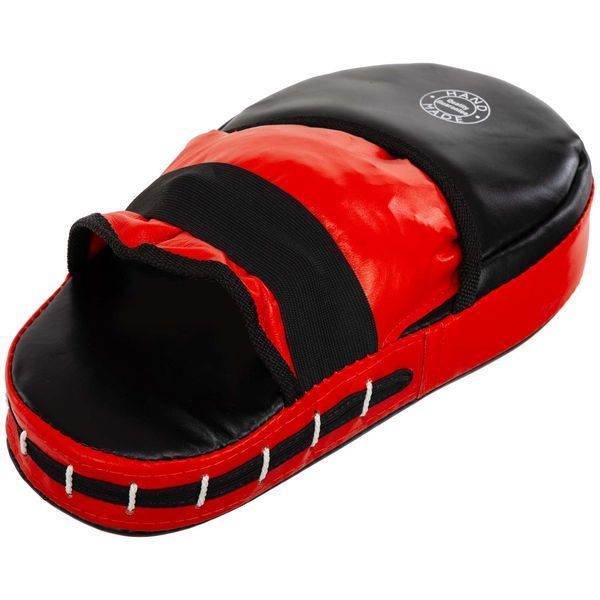 Лапа боксерская прямая тренировочная удлиненная кожа BOXER 2006-01 38х18х4,5см 2штуки цвета в ассортименте 2006-01 фото