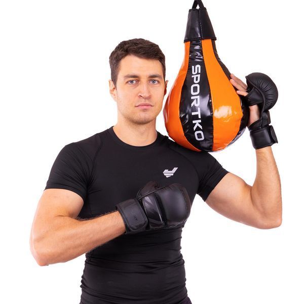 Груша боксерская подвесная каплевидная набивная SPORTKO GP-1 50x24см цвета в ассортименте GP-1 фото