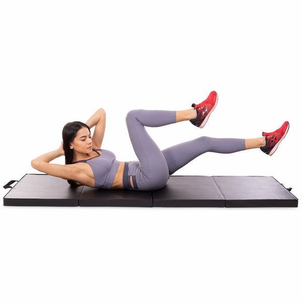 Коврик-мат спортивный складной для упражнений Exercise mat Zelart MAT FI-3564 размер 180x60x5см черный FI-3564 фото