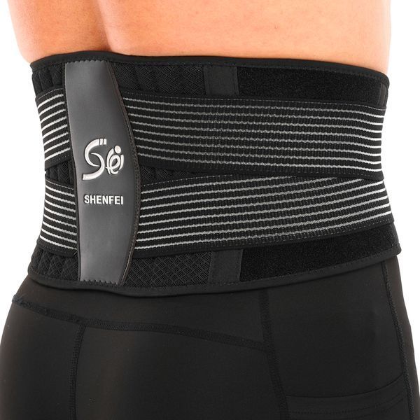 Пояс корсетный для спорта MUTE WAIST SUPPORT 9016 one size черный-белый 9016 фото