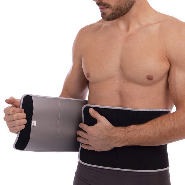 Пояс для похудения из композитной ткани Nano Hot Silver HEATOUTFIT ST-2148-XL размер 110смх28смх3мм черный ST-2148-XL фото